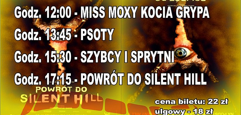 Zapraszamy do kina w Kolnie. Tym razem 4 seanse