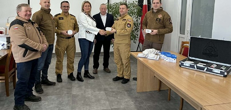 Czujki dymu i czadu trafią do mieszkańców gminy
