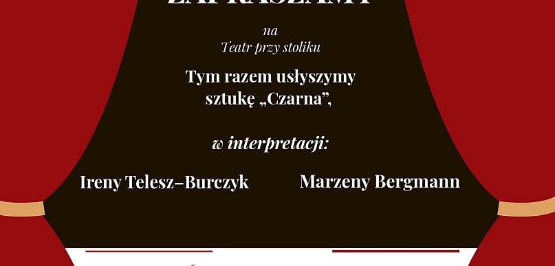 Teatr przy Stoliku ponownie w Kolnie (plakat)