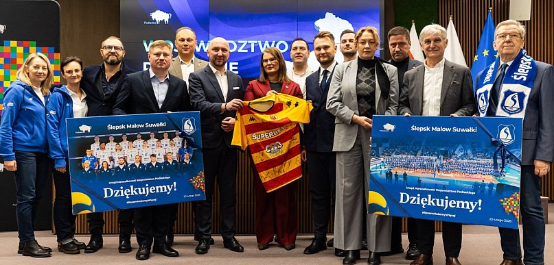 2 mln zł wsparcia dla Jagiellonii Białystok i Ślepska Malow Suwałki