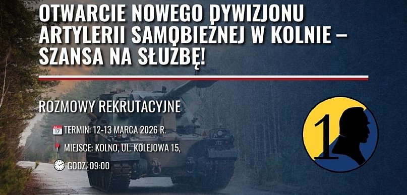 Rusza rekrutacja do nowego dywizjonu w Kolnie
