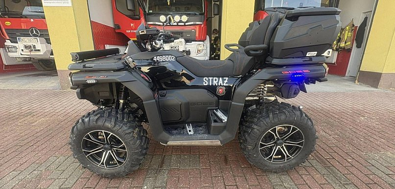 OSP KSRG w Stawiskach zakupiła Quada