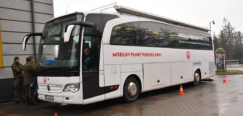 W piątek oddasz krew w Kolnie. Ambulans zaparkuje pod magistratem