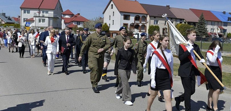 Mieszkańcy uczcili rocznicę Konstytucji 3 Maja (foto i wideo)