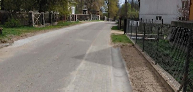 Zakończono realizację prac inwestycyjnych na terenie gminy