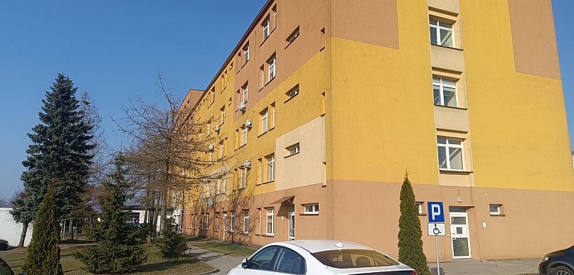 Utrudnienia w ruchu na terenie kolneńskiego szpitala