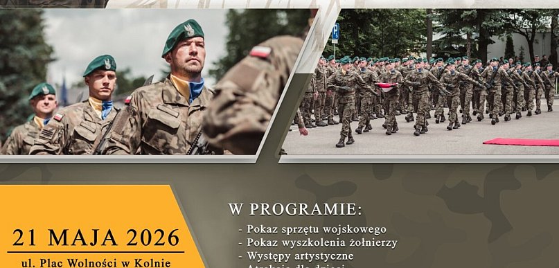 Piknik Wojskowy w Kolnie (plakat)