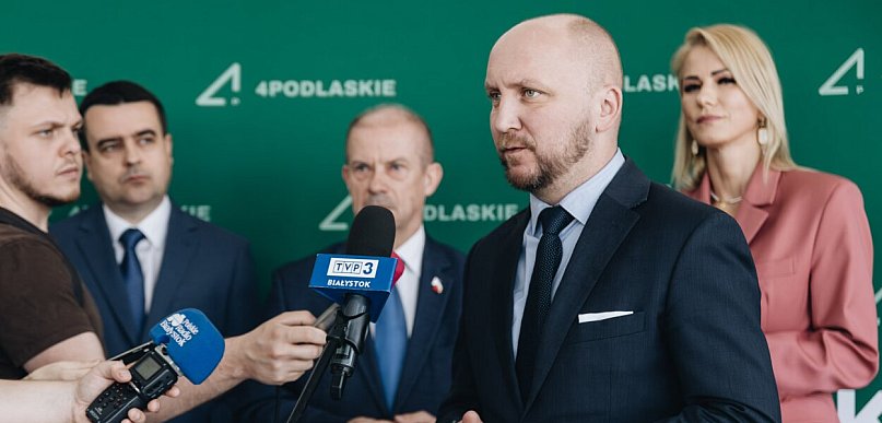 Marszałek Łukasz Prokorym: Blisko 14 mln zł dla podlaskich firm