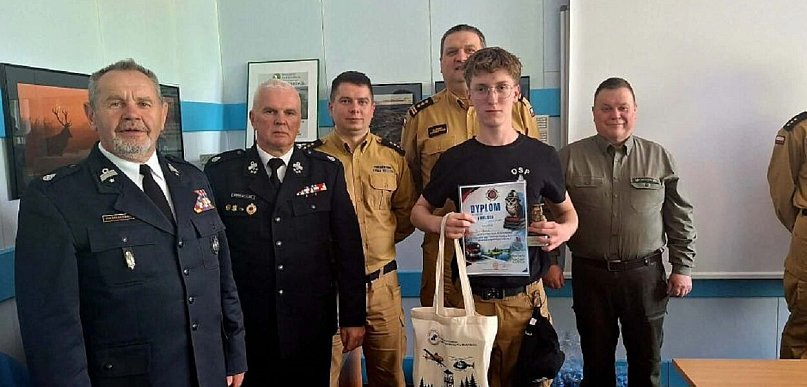 Sukces Kolnianina w Ogólnopolskim Turnieju Wiedzy Pożarniczej