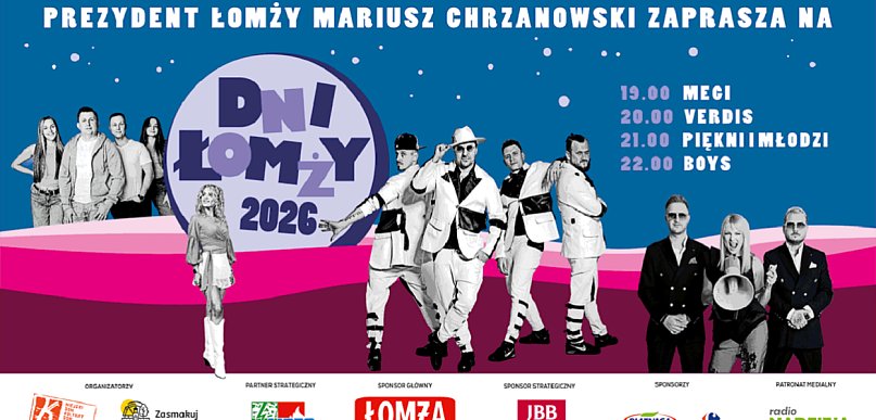 Łomża szykuje się do świętowania: hip-hop i muzyka taneczna