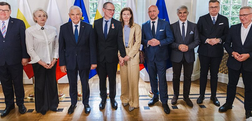 Odznaka Honorowa Województwa Podlaskiego dla Andrzeja Poczobuta