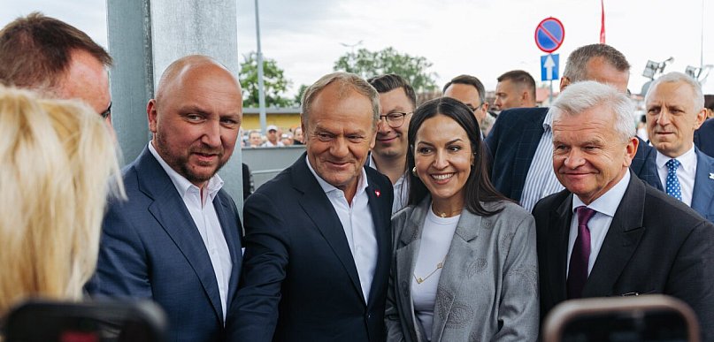 Tusk: Łomża czekała na ten moment 33 lata i wreszcie się doczekała