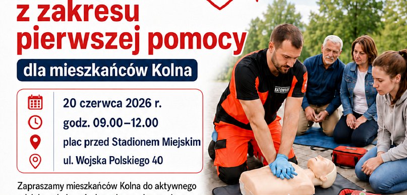 Kolno: Ćwiczenia praktyczne z zakresu pierwszej pomocy dla mieszkańców