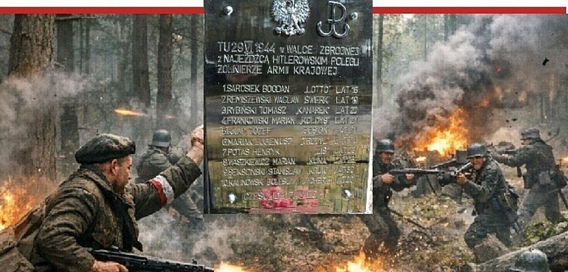 Partyzanckie historie: Bitwa pod Piasutnem Żelaznym (plakat)