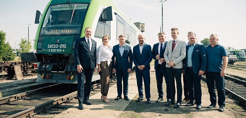 Pierwszy zmodernizowany szynobus pojawił się na torach