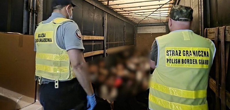 KAS i SG zatrzymały 54 cudzoziemców