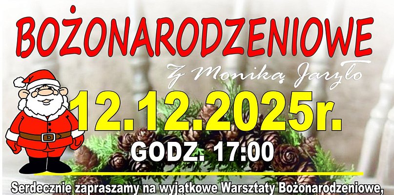 KOKiS zaprasza na Warsztaty Bożonarodzeniowe - 49605