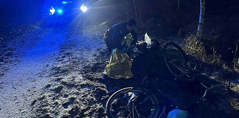 Kolneńscy policjanci pomogli wyziębionemu 79-latkowi - 50587