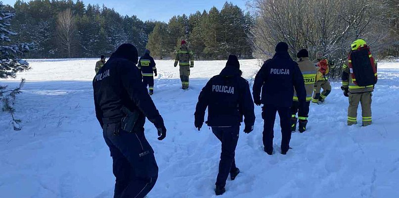 Jak dron i psy ratowały zaginionych w Małym Płocku - 51085