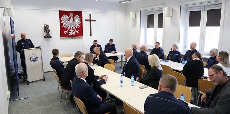 Odprawa w KPP Kolno: mundurowi podsumowali 2025 rok