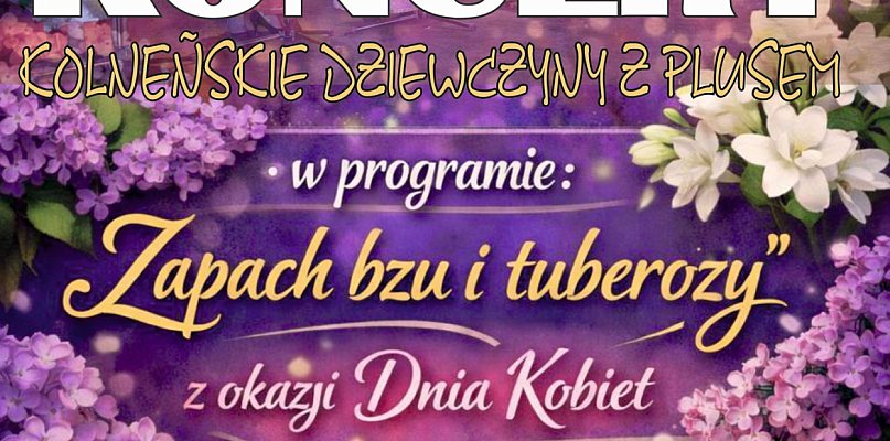 Kolno: Koncert z okazji Dnia Kobiet (plakat)