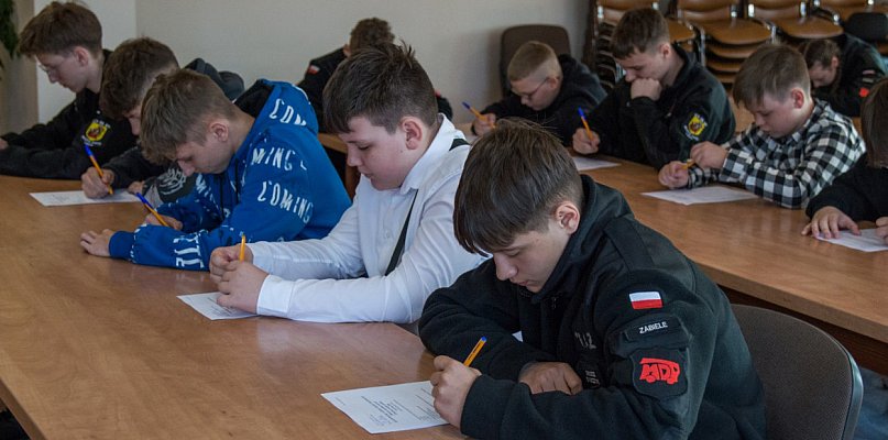 Eliminacje Miejsko-Gminne Turnieju Wiedzy Pożarniczej w Czerwonem