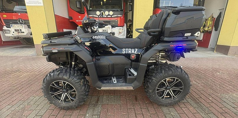 OSP KSRG w Stawiskach zakupiła Quada