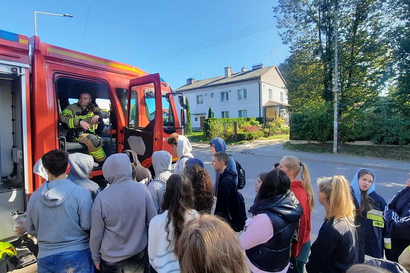 Lekcja EDB w OSP Grabowo