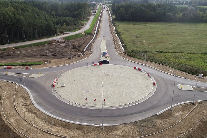 Obwodnica Kolna jesienią 2025r.