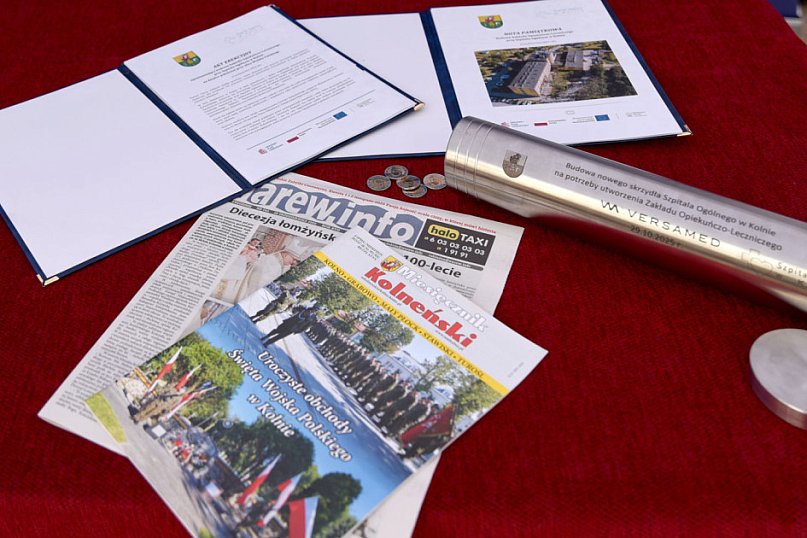 Kamień węgielny pod ZOL w Kolnie