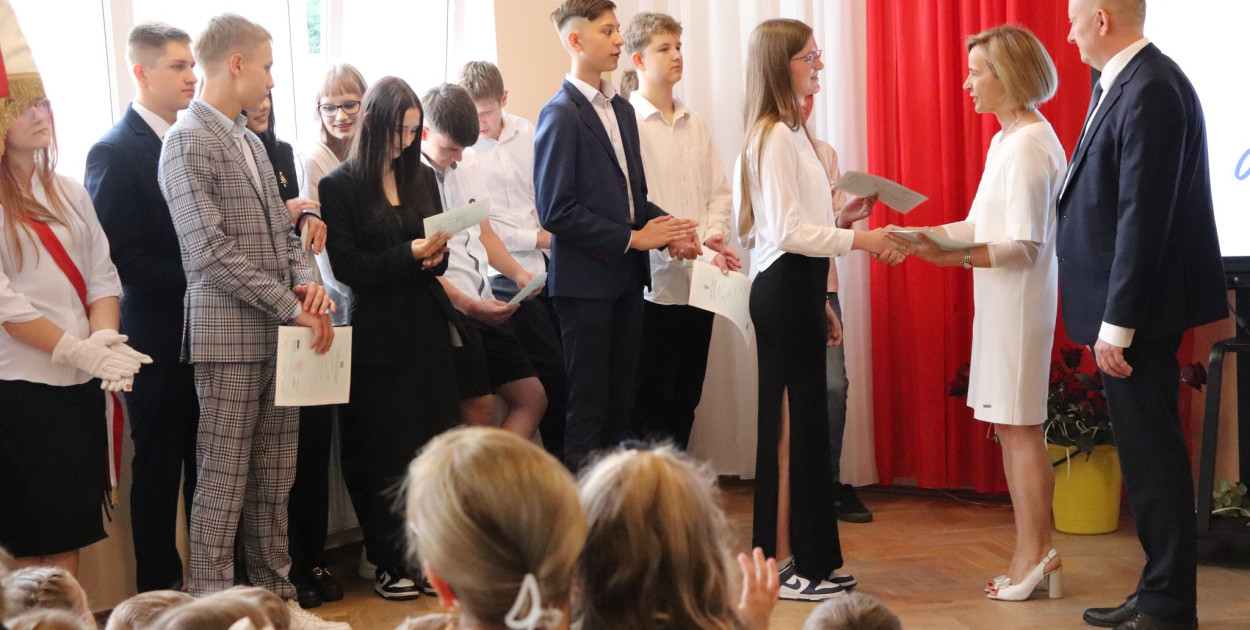 Zakończenie roku szkolnego 2024/2025 w Szkole Podstawowej w Czerwonem 