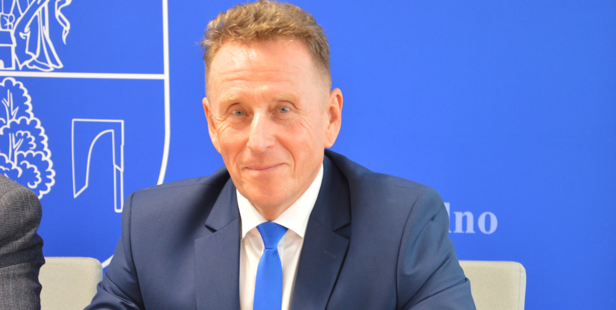 Na zdjęciu starosta Tadeusz Klama