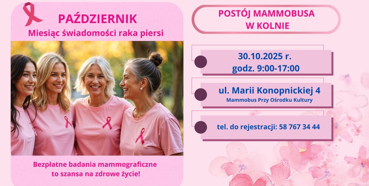 NFZ: Październik to miesiąc świadomości raka piersi. To czas, w którym szczególnie mocno podkreślamy znaczenie profilaktyki, wczesnej diagnostyki oraz edukacji zdrowotnej w zakresie nowotworów piersi