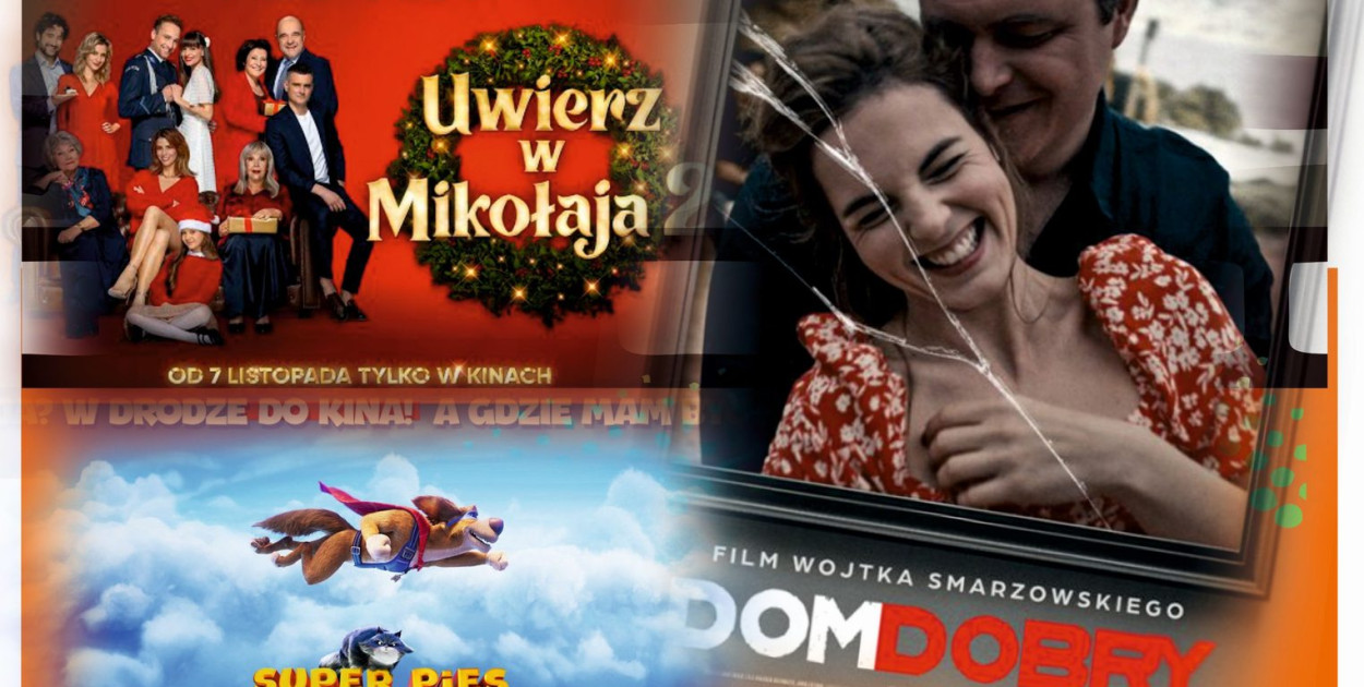 Kino w Kolnie: Super pies i kot łotr - Uwierz w Mikołaja 2 - Dom Dobry