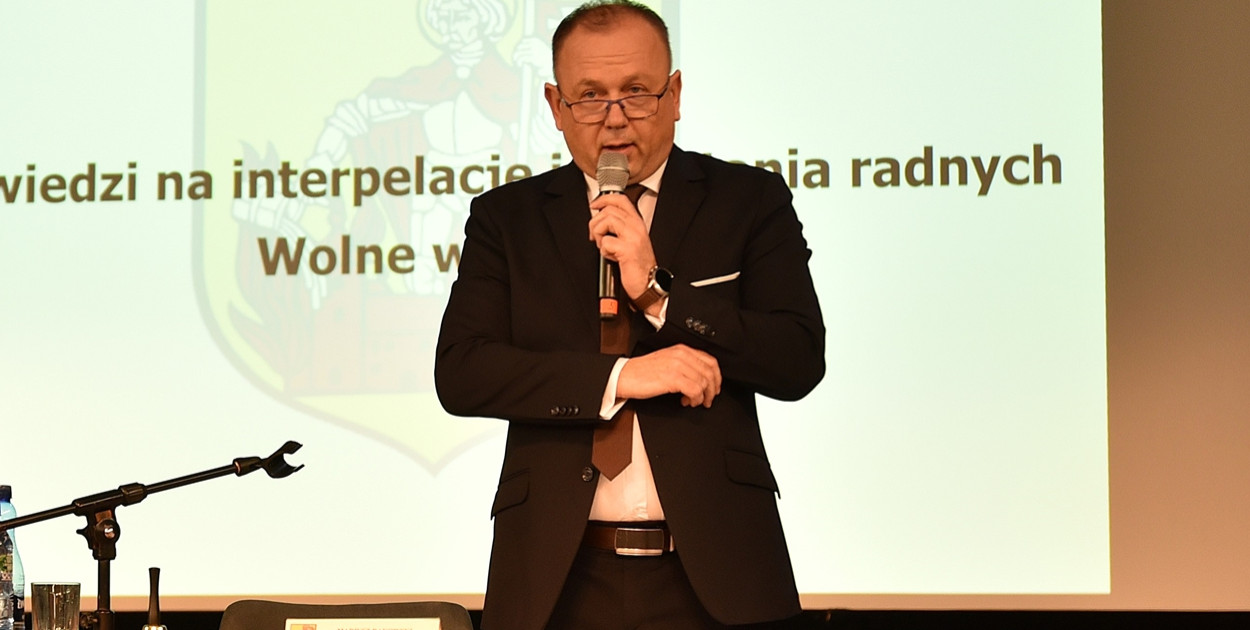 Na zdjęciu Mariusz Rakowski (fot. archiwum UM Kolno)