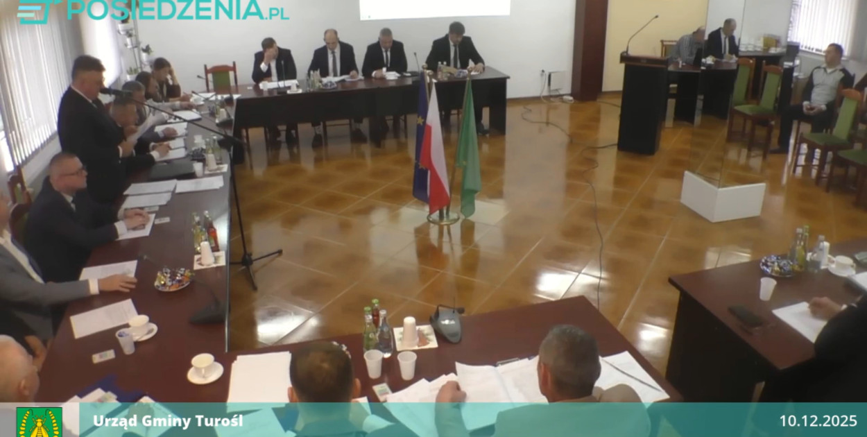 Sesja w Turośli (fot. archiwum gminy)