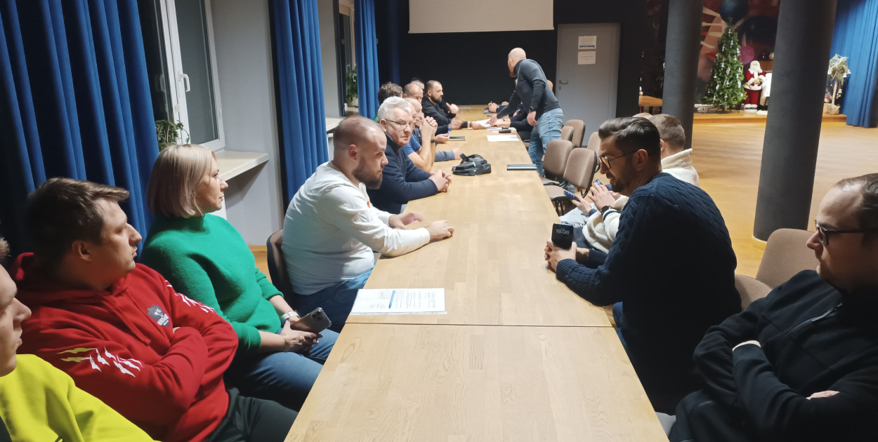 Na zdjęciu członkowie KKS Orzeł