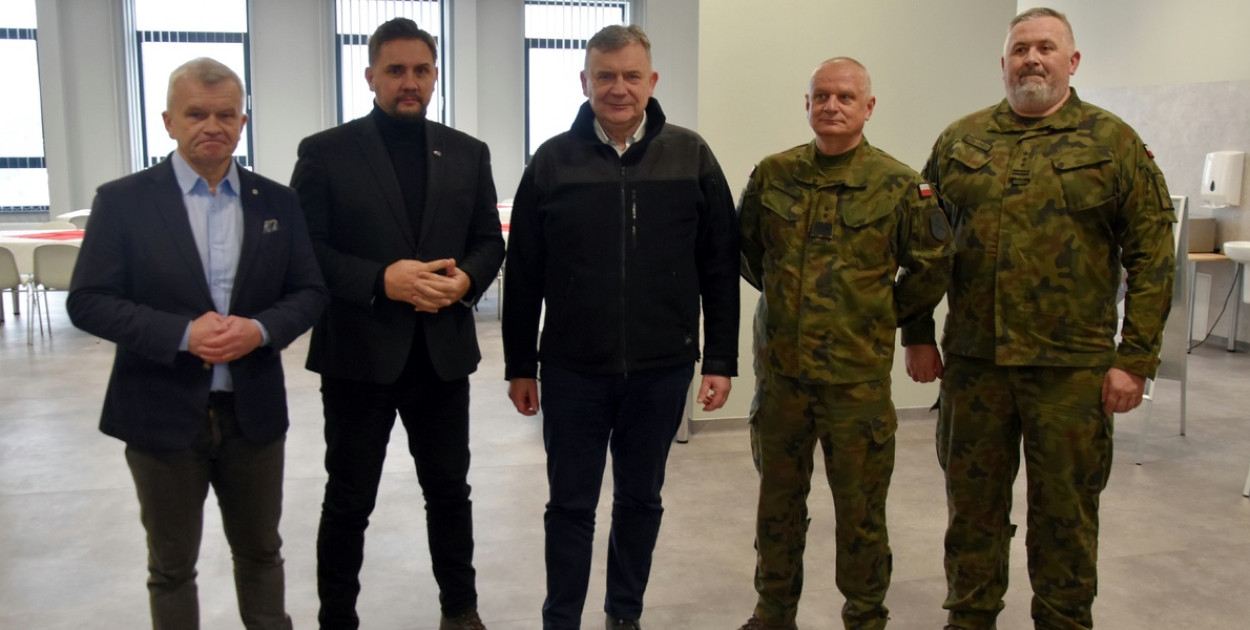 Pułk logistyczny w Łomży ma nowoczesną halę