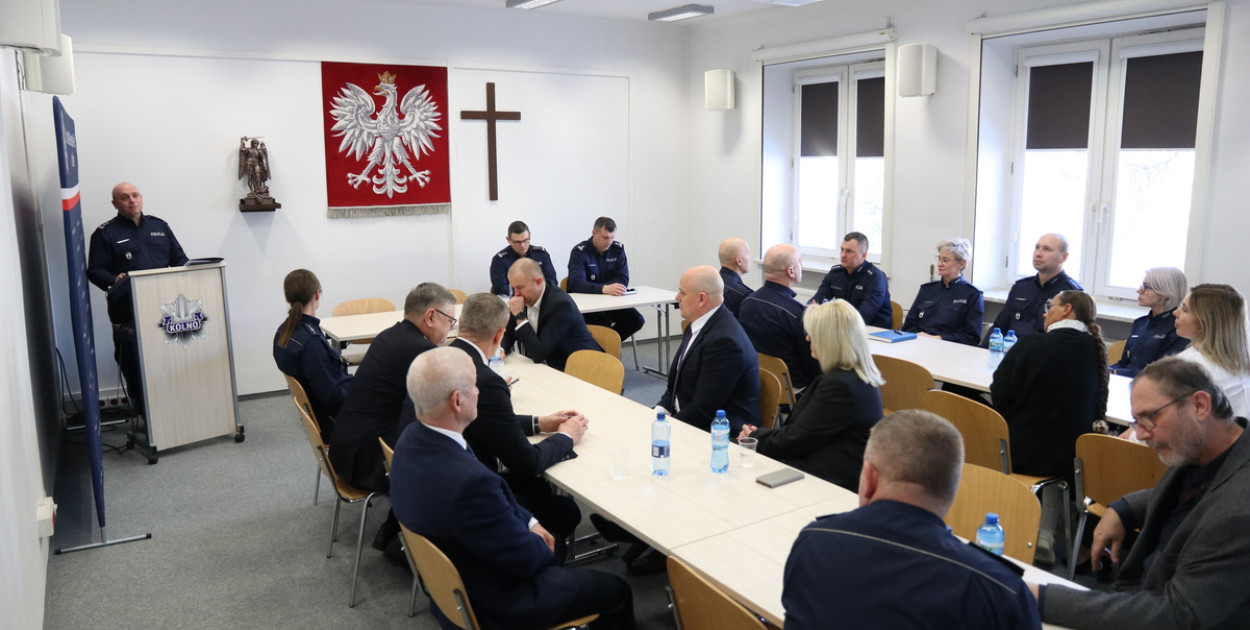 Odprawa w KPP Kolno: mundurowi podsumowali 2025 rok