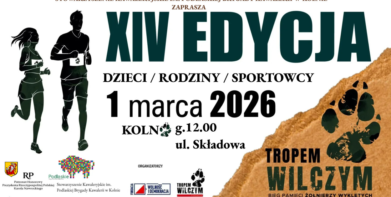 Tropem Wilczym w Kolnie (plakat)