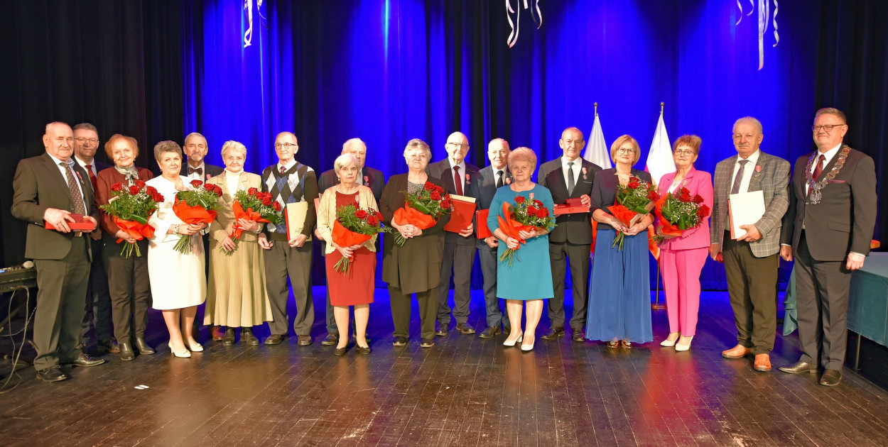 Kolno: medale dla ośmiu par małżeńskich