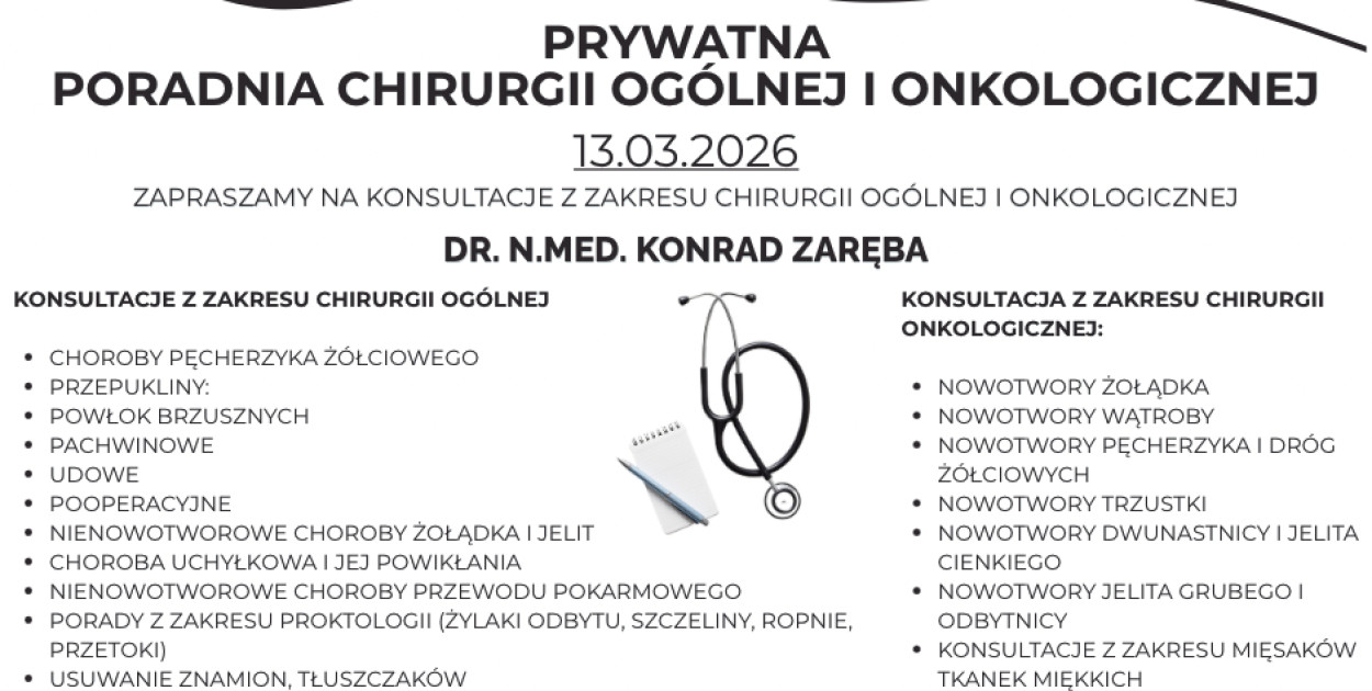 Nowa prywatna poradnia w Kolnie