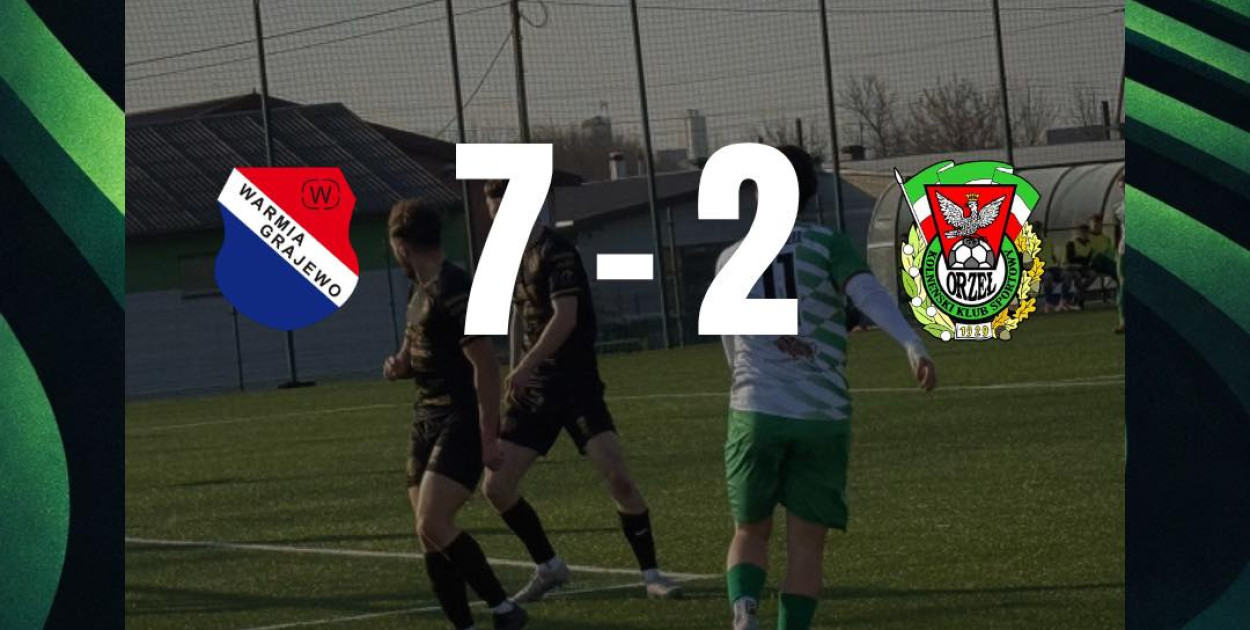 Wysoka porażka Orła w Grajewie