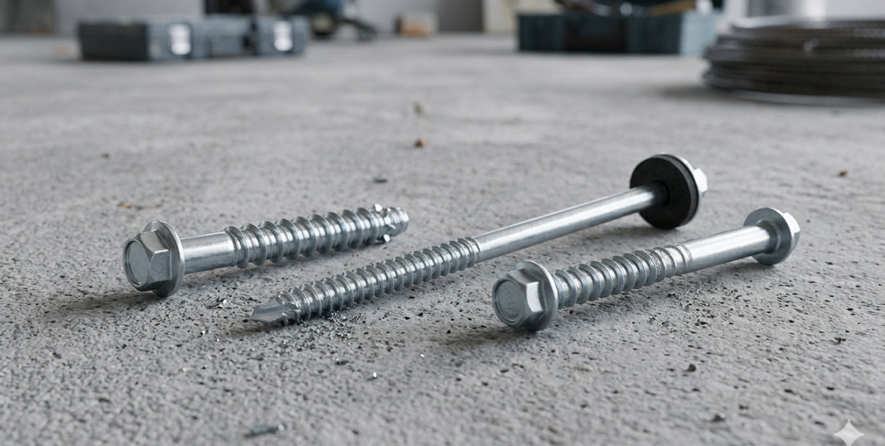 Wkręty do betonu bez tajemnic